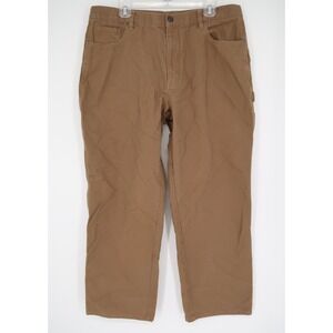 Patagonia Builder Pants Men's 38x29 Brown Workwear Organic‎ Cotton 56355